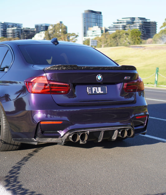Exhaust Tips Stainless Steel BMW M3 M4 F80 F82