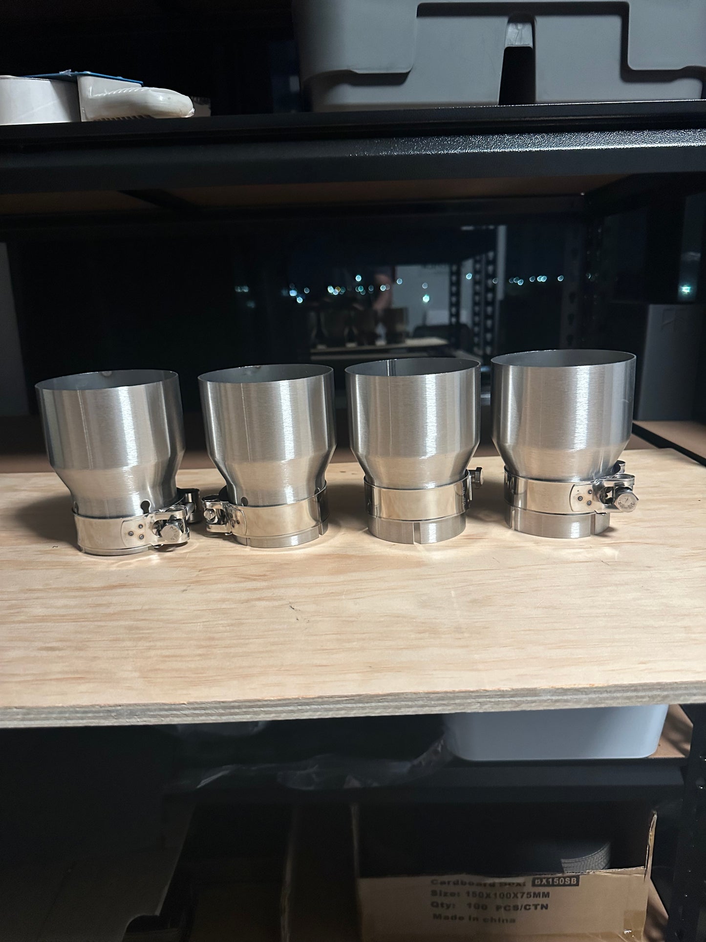 Exhaust Tips Stainless Steel BMW M3 M4 F80 F82
