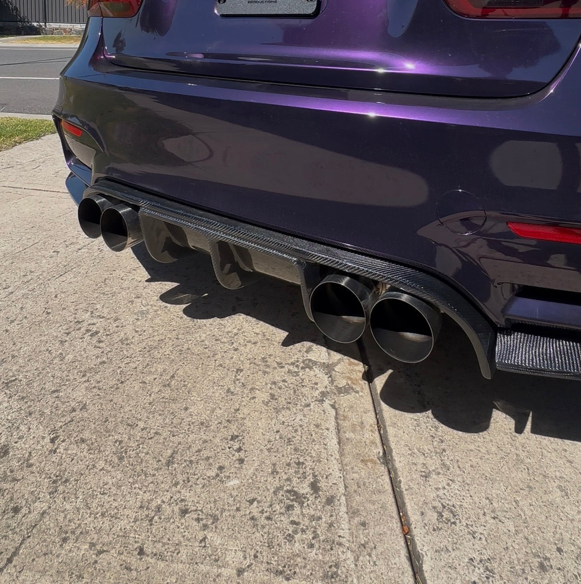 Exhaust Tips Stainless Steel BMW M3 M4 F80 F82