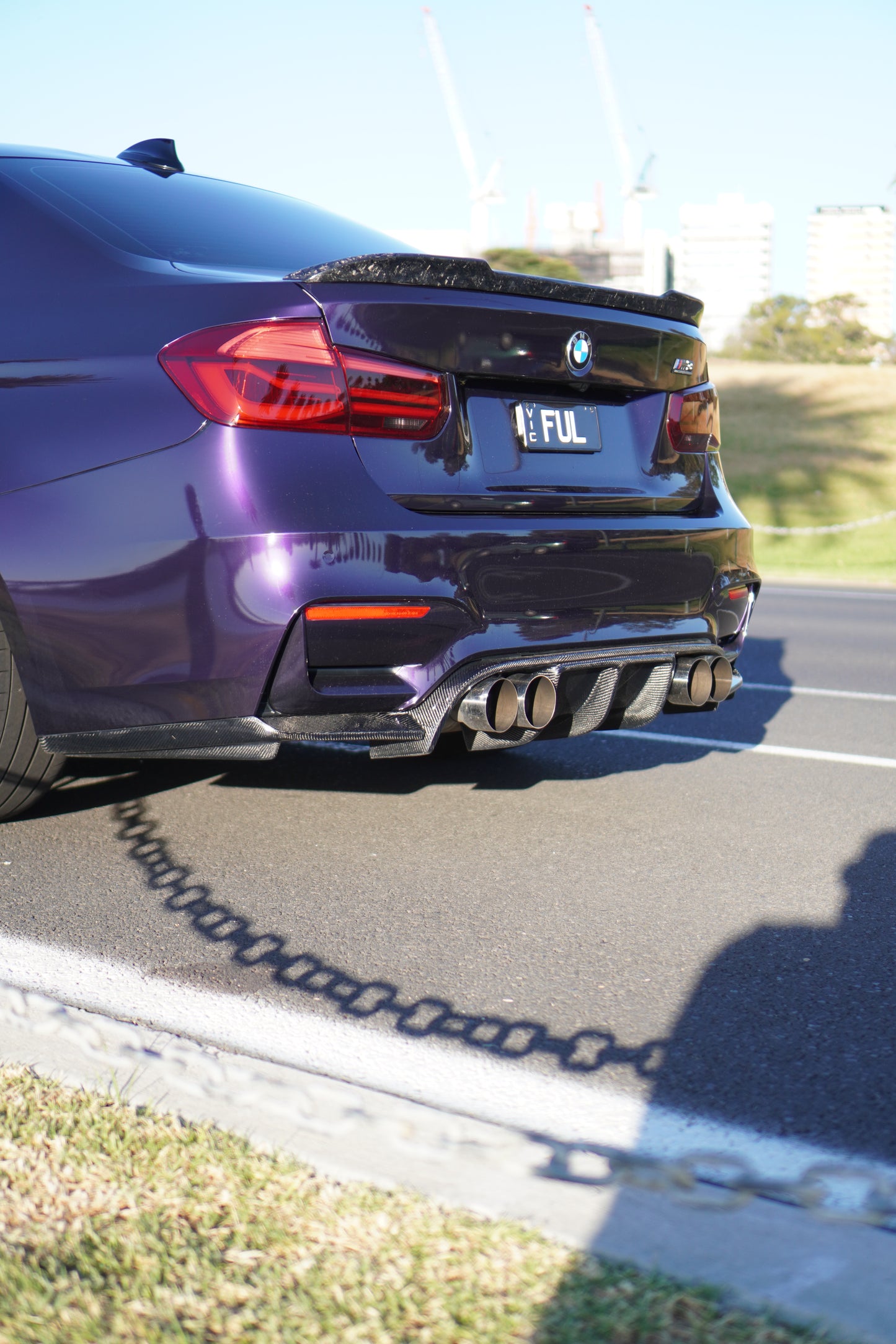 Rear Diffuser Real Carbon F80 M3 M4
