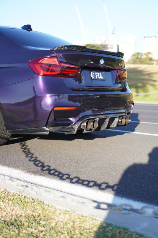 Rear Diffuser Real Carbon F80 M3 M4