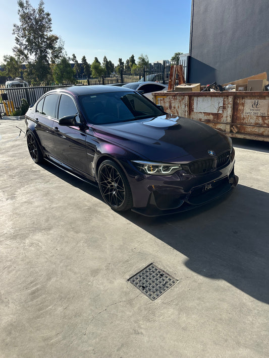 Side Skirt Extensions Real Carbon F80 M3 BMW