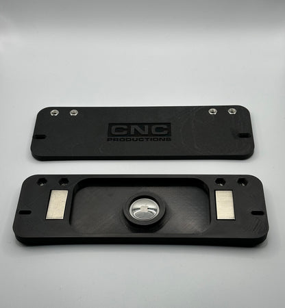 Magnetic Number Plate Brackets Trackable AirTag