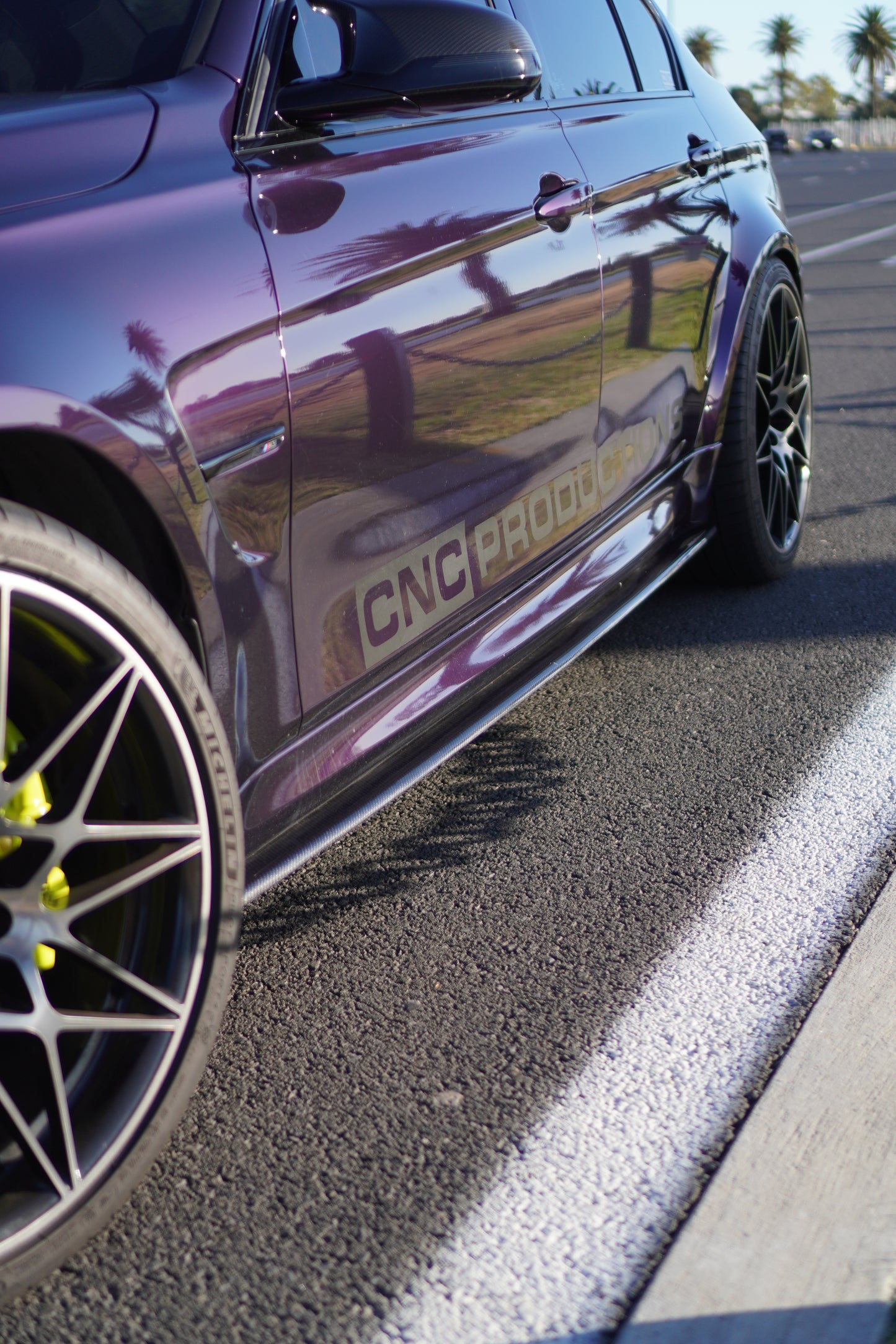 Side Skirt Extensions Real Carbon F80 M3 BMW