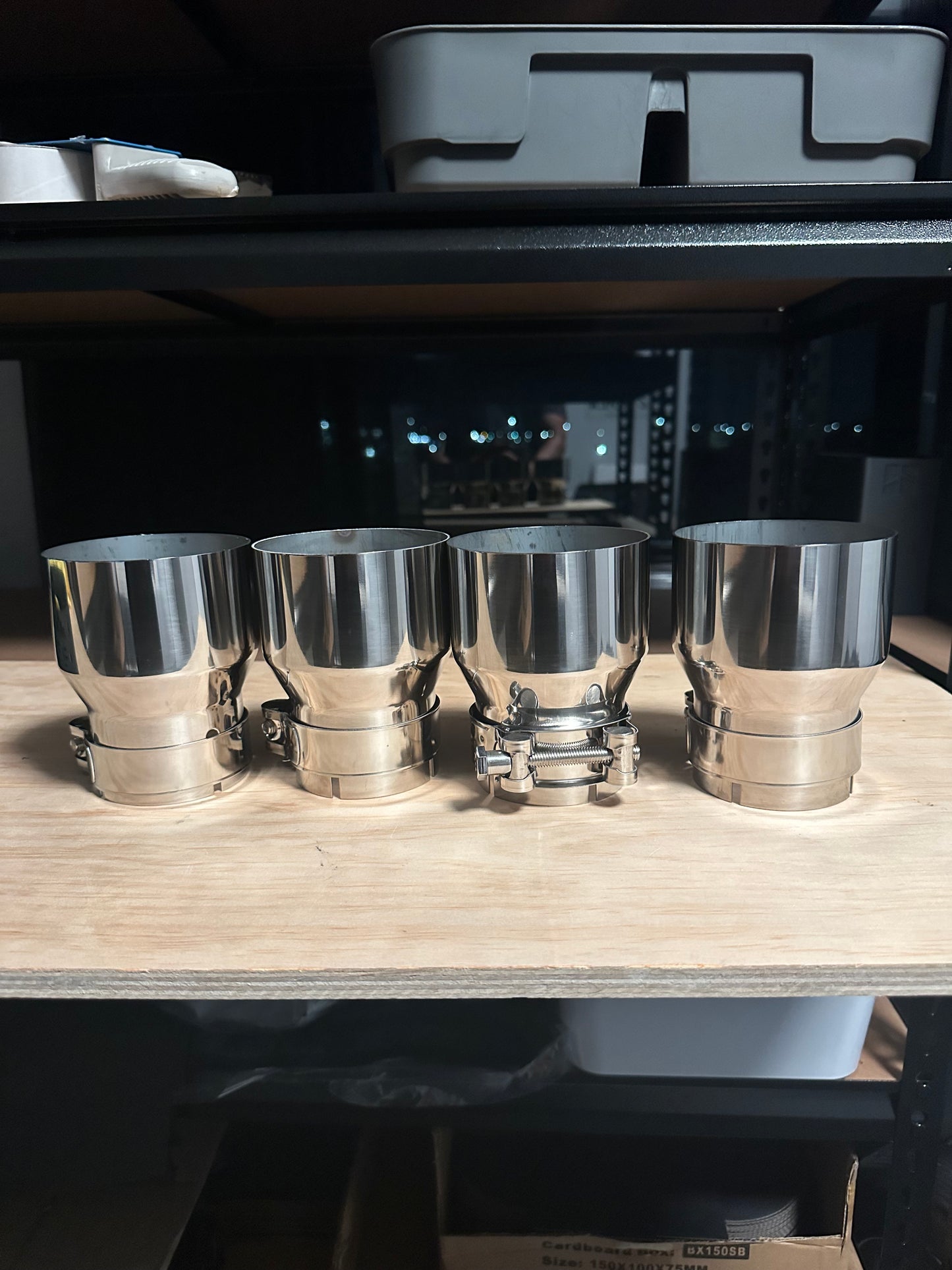 Exhaust Tips Stainless Steel BMW M3 M4 F80 F82