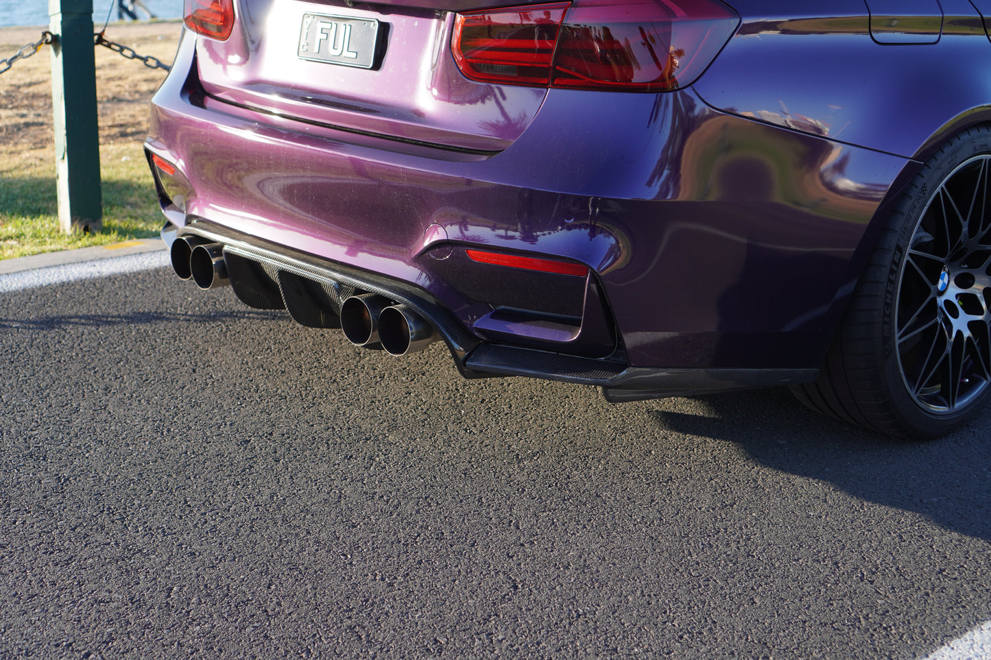 Rear Diffuser Real Carbon F80 M3 M4